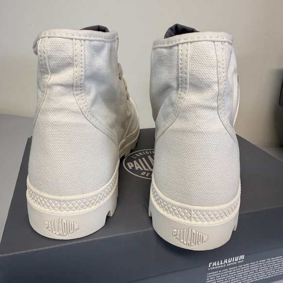 Palladium Women’s Pampa Hi Star White Size 10 - Picture 4 of 7